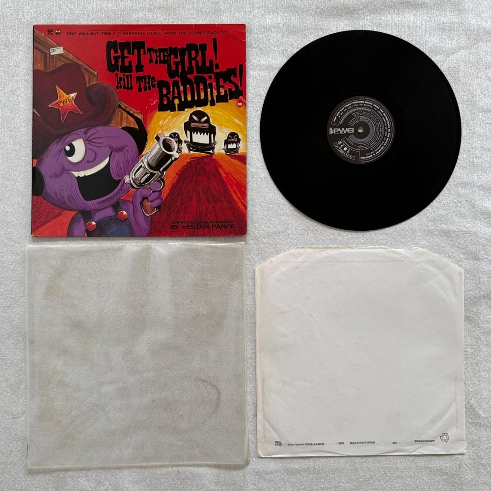 Pop Will Eat Itself - Get The Girl Kill The Baddies 12" Vinyl 1992‎ RCA UK